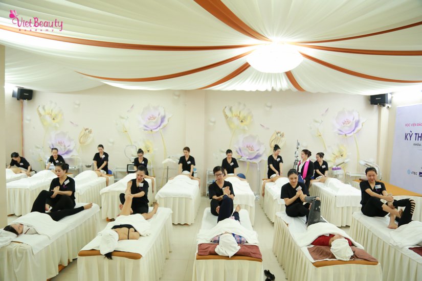 Đào tạo cấp bằng nghề chính quy Massage và Chăm sóc da cho chuyên viên Spa Hotel Resort | VietBeauty Academy