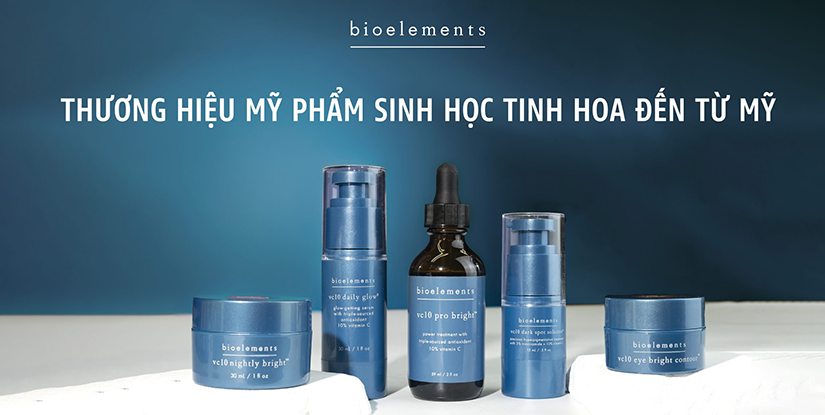 Thương hiệu mỹ phẩm sinh học đến từ Mỹ | Bioelements