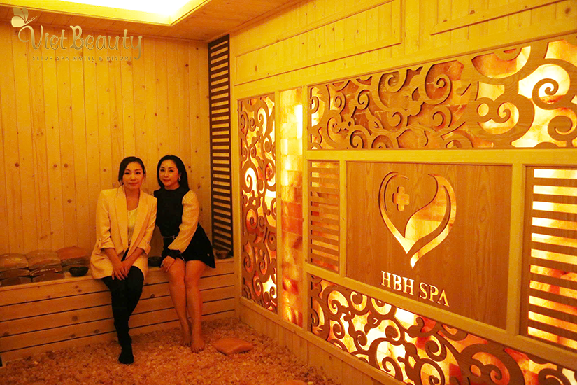 Vietbeauty setup phòng xông đá muối himalaya | VietBeauty Success Business