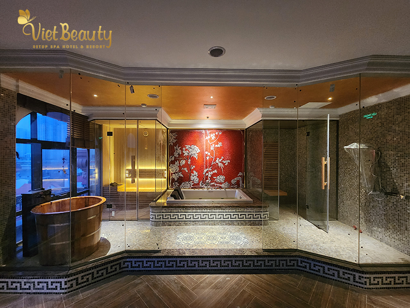 Vietbeauty chuyên thi công setup bể sục Jacuzzi Hotel Resort | VietBeauty Success Business