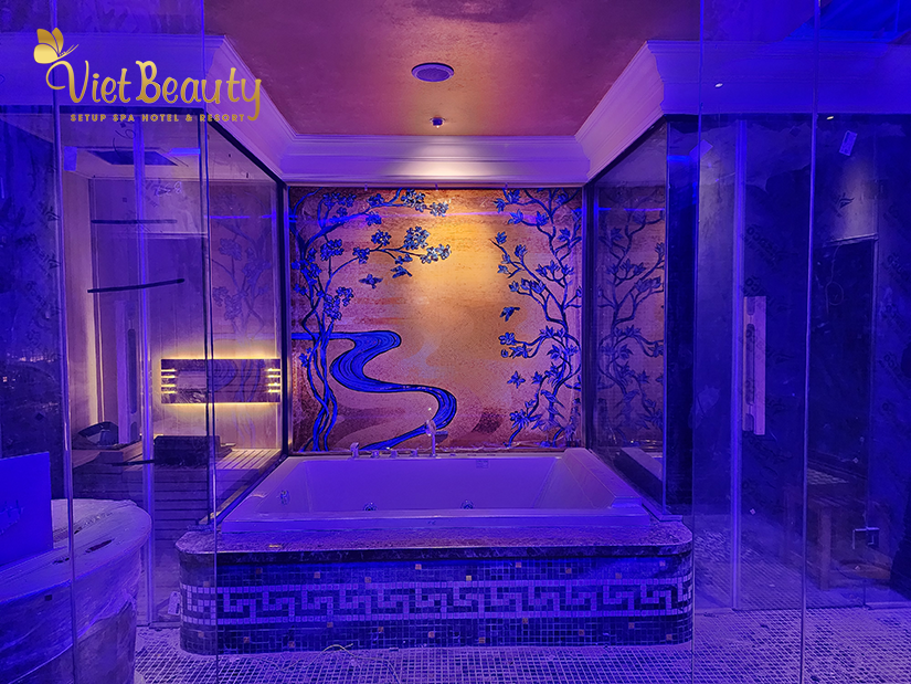 Vietbeauty chuyên thi công setup bể sục Jacuzzi Hotel Resort | VietBeauty Success Business