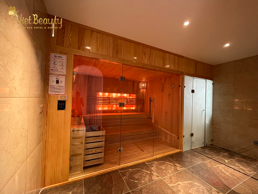 Setup thi công phòng xông hơi khô và ướt | VietBeauty Success Business