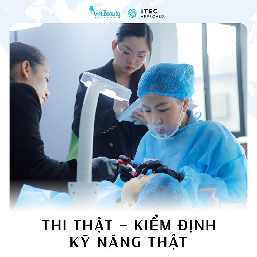 Giá trị bằng quốc tế iTEC Vương Quốc Anh nghề làm đẹp và cssk | VietBeauty Academy